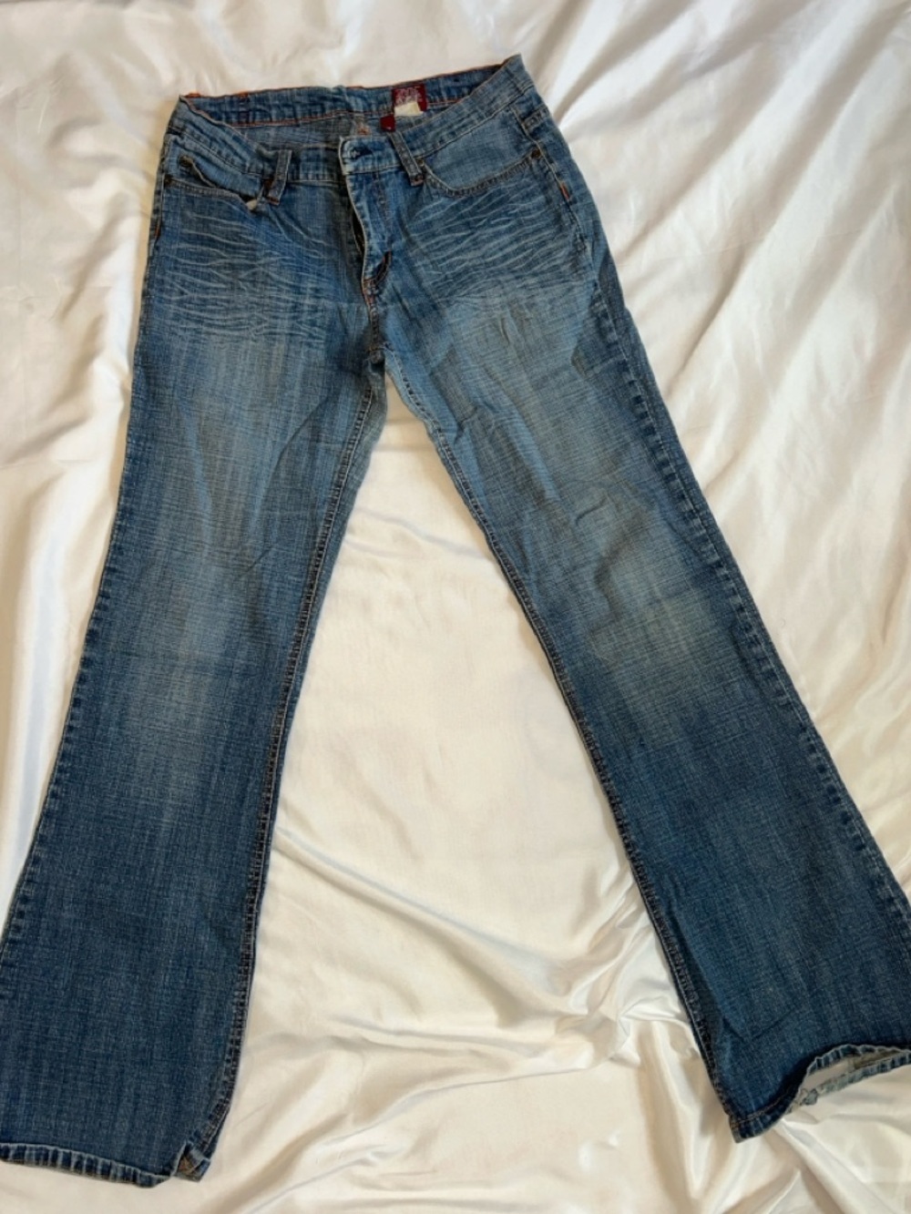 BONGO Women's Blue Flared Jeans